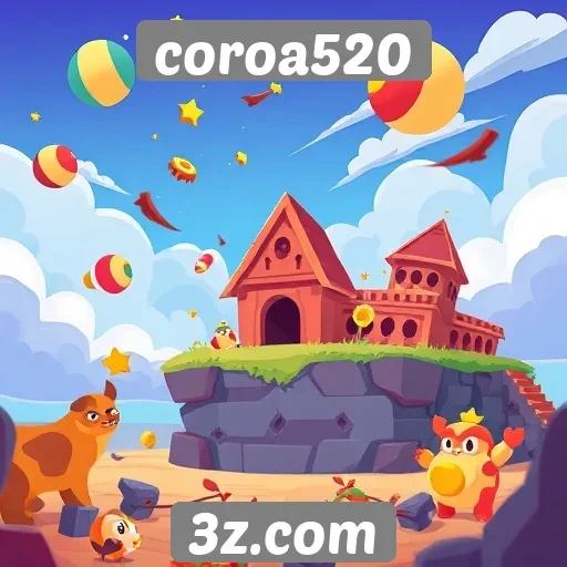 Variedade de jogos oferecidos pelo coroa520